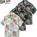 サンサーフ レギュラー ハワイアン シャツ アロハ シャツ “BUG EYED FISH” SS39417 / SUNSURF RAYON HAWAIIAN SHIRT “BUG EYED FISH”