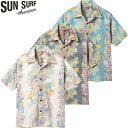 サンサーフ コットン×リネン スラブヤーン オープン シャツ アロハ シャツ “COCO PALMS” SS39503 / SUNSURF COTTON × LINEN SLUBYARN OPEN SHIRT “COCO PALMS”