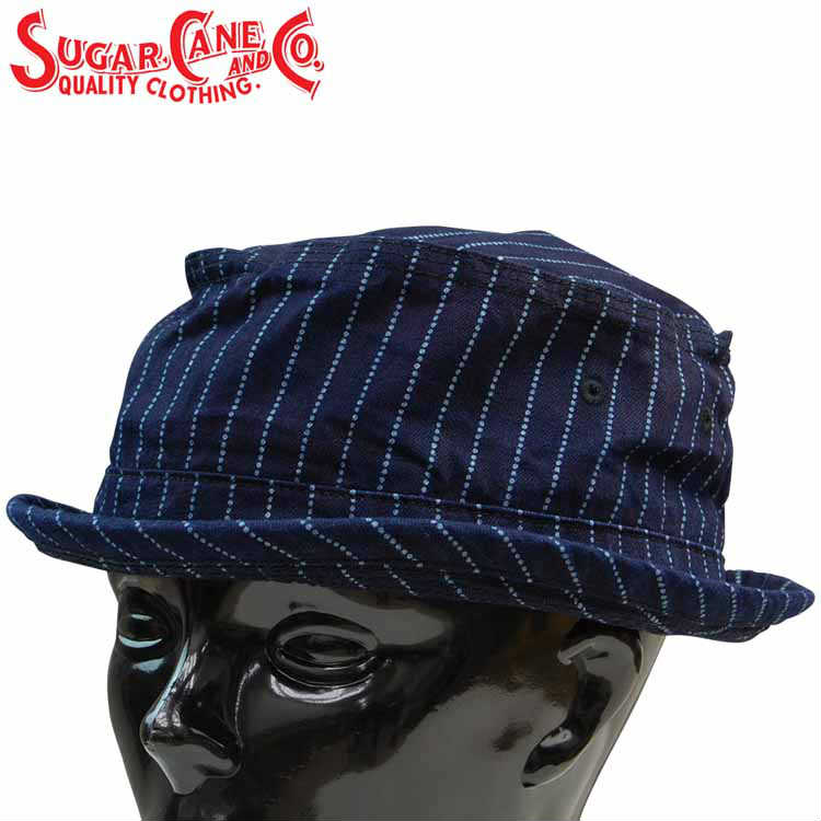 奬 Хå ݡѥ ϥå SC02467 SUGAR CANE WABASH PORKPIE HAT