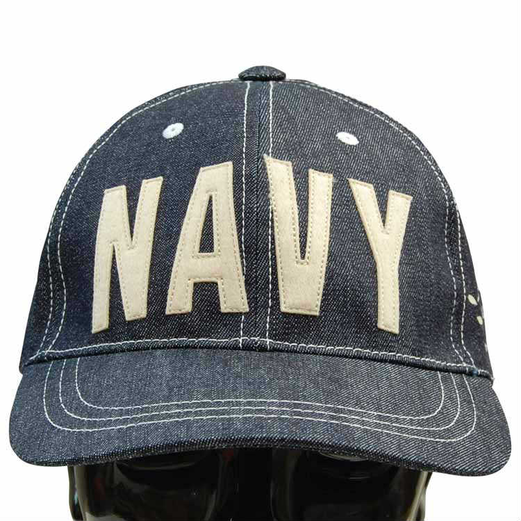 TOYS McCOYトイズマッコイ　コットンキャップ ネイビーNAVY「SEABEES」TMA1826