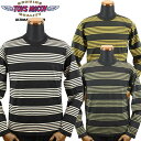トイズマッコイ マルチ ボーダー ロング Tシャツ TMC2354 / TOYS McCOY MULTI BORDERED LONG SLEEVE TEE