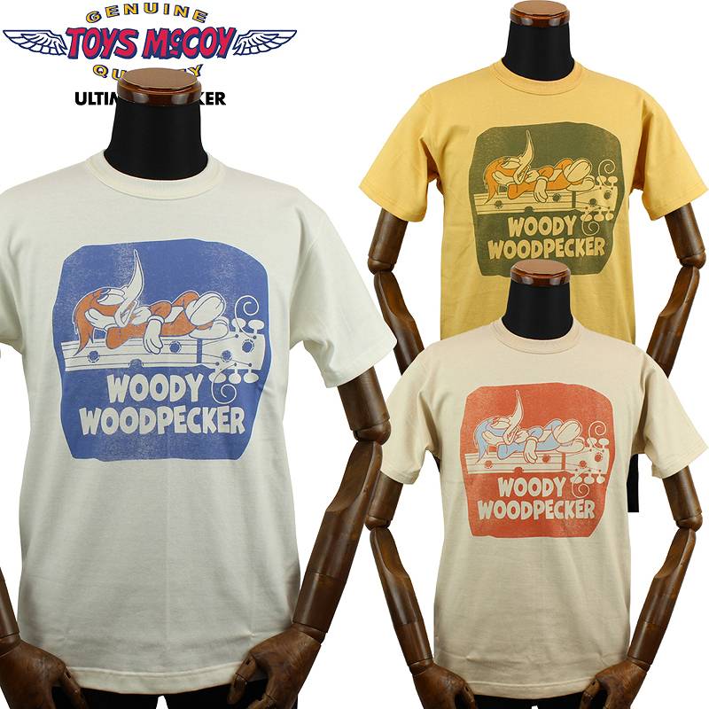 トイズマッコイ ウッディーウッドペッカー Tシャツ " FESTIVAL " TMC2350 / TOYS McCOY WOODY WOODPECKER TEE " FESTIVAL "のサムネイル