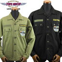 トイズ マッコイ リップストップ ユーティリティ シャツ " WOODY WOODPECKER " TMS2303 / TOYS McCOY UTILITY SHIRT, RIP STOP " WOODY WOODPECKER "