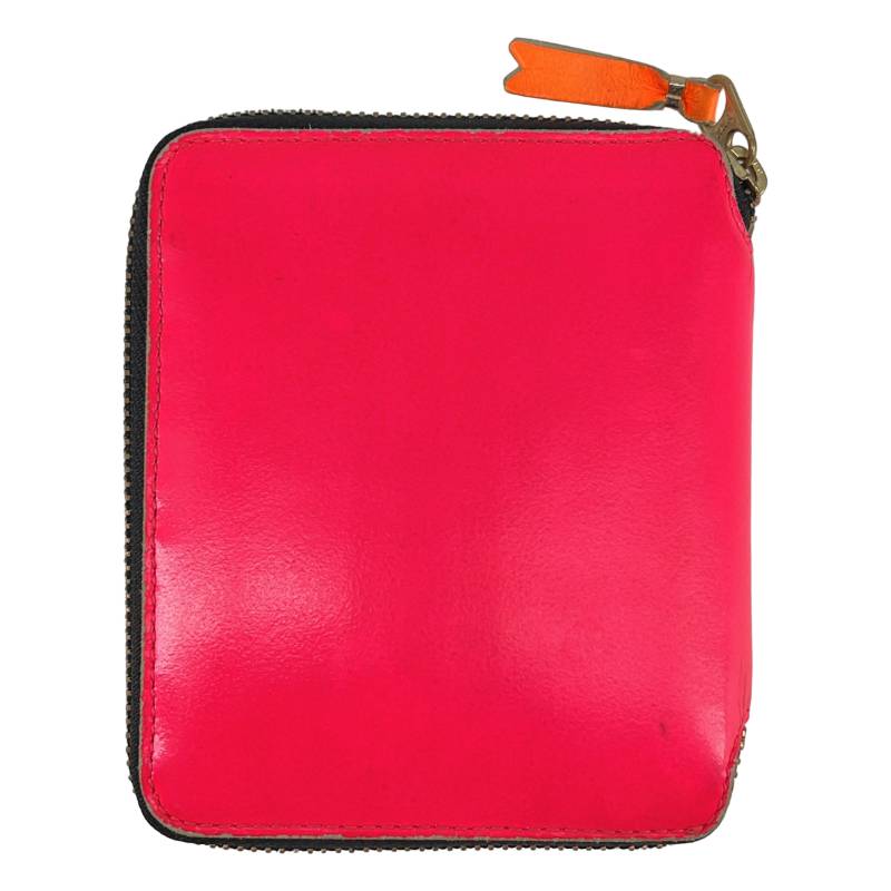 COMME des GARCONS / コムデギャルソン | SUPER FLUO ラウンドファスナーウォレット / 財布 | マルチカラー | レディース