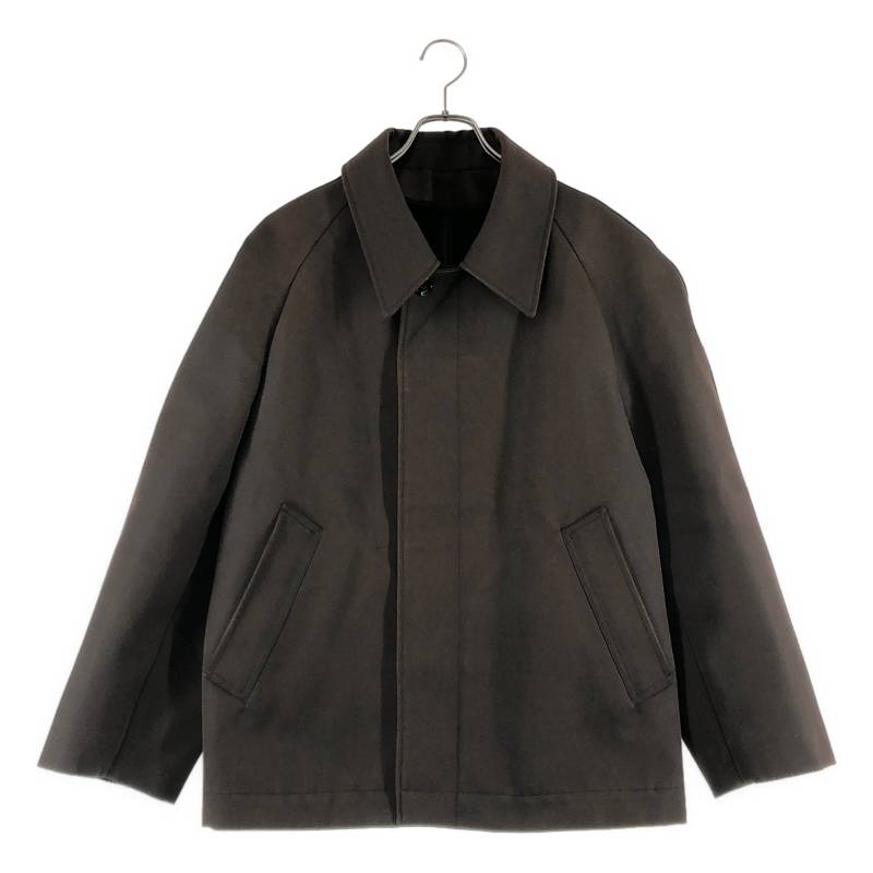 【美品】 LEMAIRE / ルメール | CAR JACKET ウール コットン オーバーサイズ カージャケット OW1112LF1297 | XXS | ブラウン | メンズ