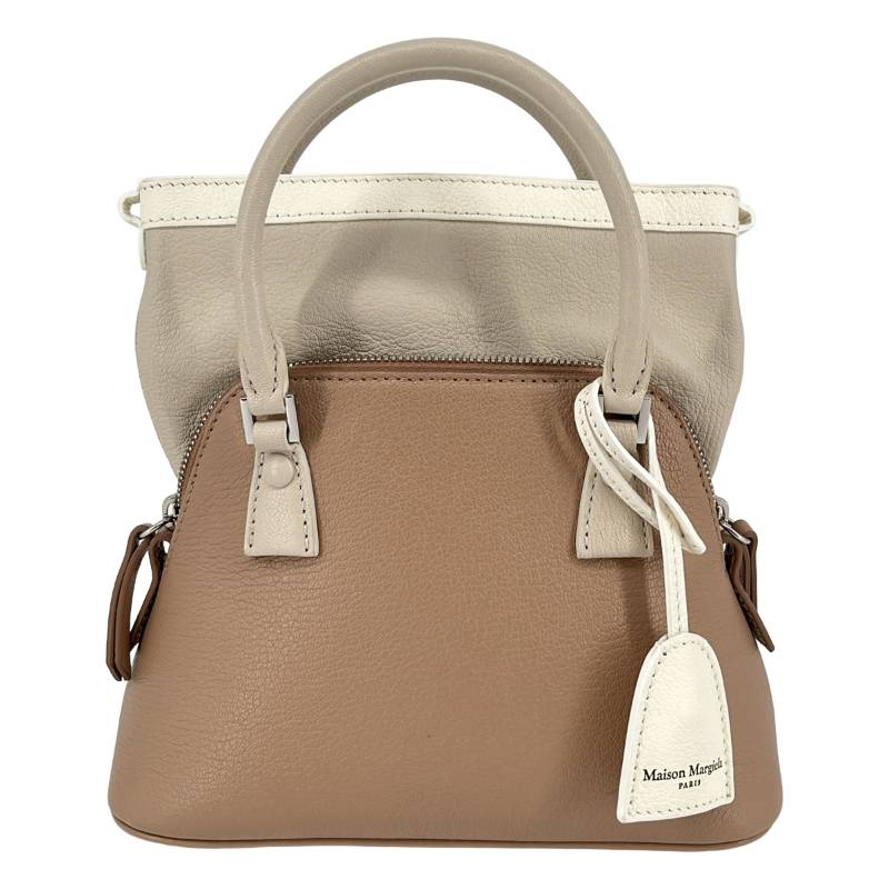  Maison Margiela / メゾンマルジェラ | 2024SS | 2way 5AC MICRO BAG マイクロ レザー ショルダーバッグ | one | ピンクベージュ系 | レディース
