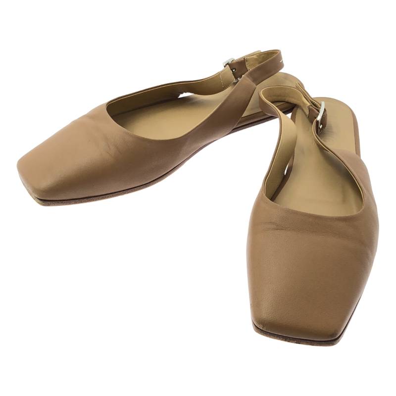 MM6 Maison Margiela / エムエムシックスメゾンマルジェラ | スクエアトゥ ストラップ レザー サンダル..