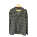 【美品】 Engineered Garments / エンジニアドガーメンツ | 3B グレンチェック ニットジャケット | XXS | グレー | レディース