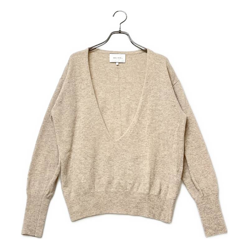 BEIGE， / ベイジ | ウール ニット セーター | 4 | ベージュ | レディース