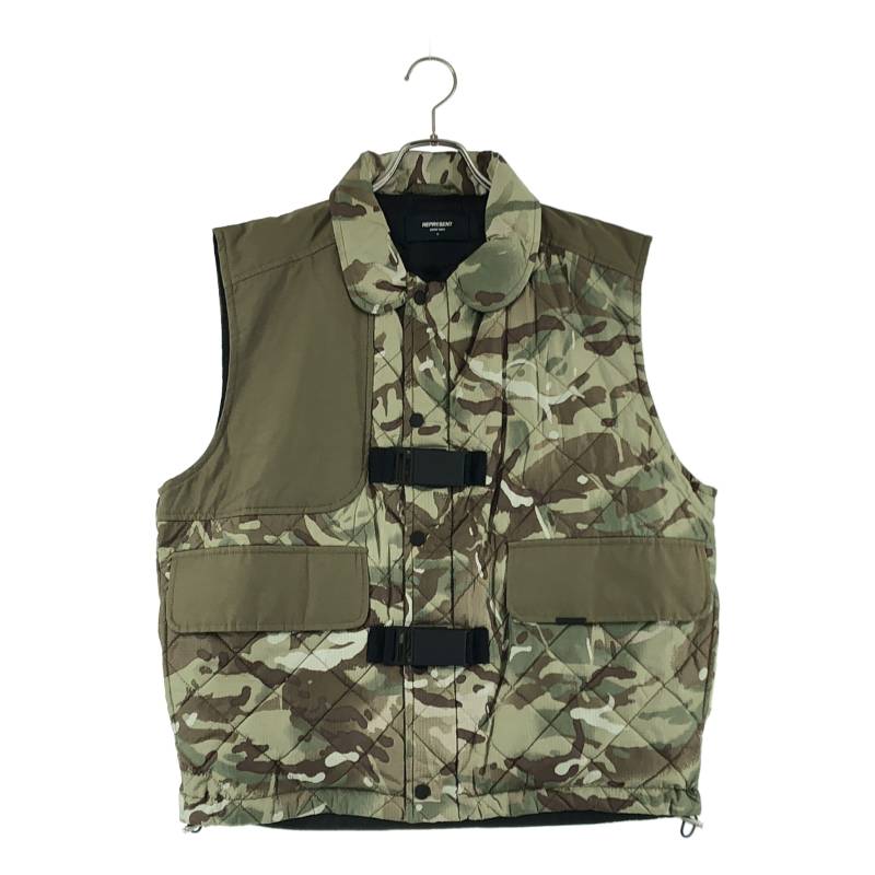 REPRESENT / リプレゼント | Quilted Gillet キルティング ベスト | M | カモフラージュ | メンズ