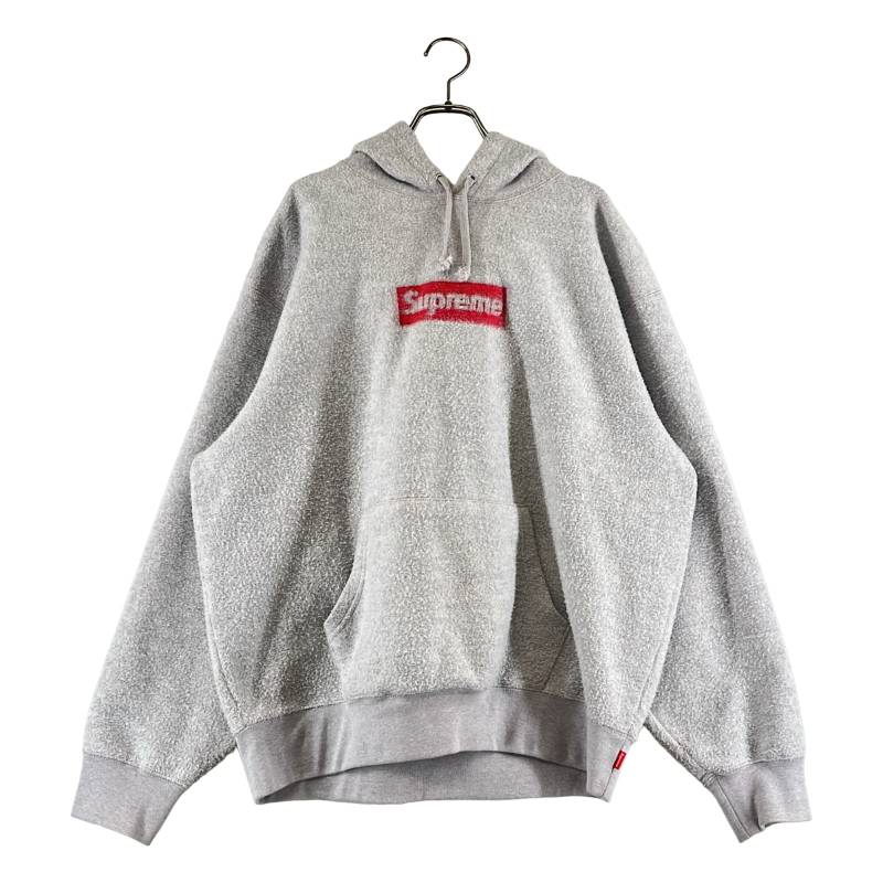 SUPREME / シュプリーム | 2023SS | Inside Out Box Logo Hooded Sweatshirt インサイド アウト ボックスロゴ スウェットプルオーバーパーカー | M | グレー | メンズ