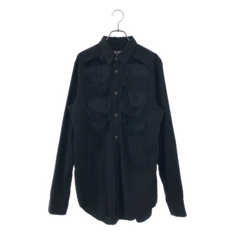 楽天市場】black comme des garcons 長袖シャツ／m／コットン／blk