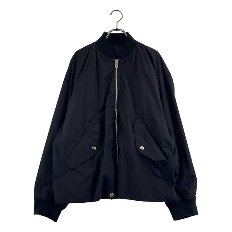 ALMOSTBLACK / オールモストブラック | リバーシブル カットオフ ブルゾン ジャケット | 2 | ブラック | メンズ