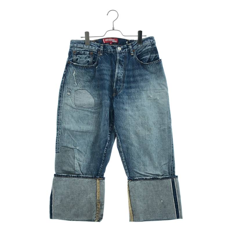 JUNYAWATANABE COMMEdesGARCONS MAN / ジュンヤワタナベマン | 2020SS | × Levi'sリーバイス 製品加工 1976年 カスタマイズ デニムパンツ | S | インディゴ | メンズ