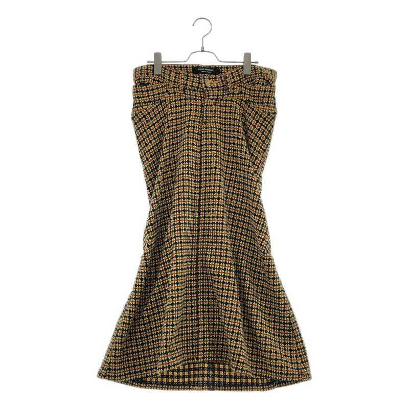 JUNYA WATANABE COMME des GARCONS / ジュンヤワタナベ | 2004AW | ウール ツイード チェック マーメイドスカート | M | マルチカラー | レディース