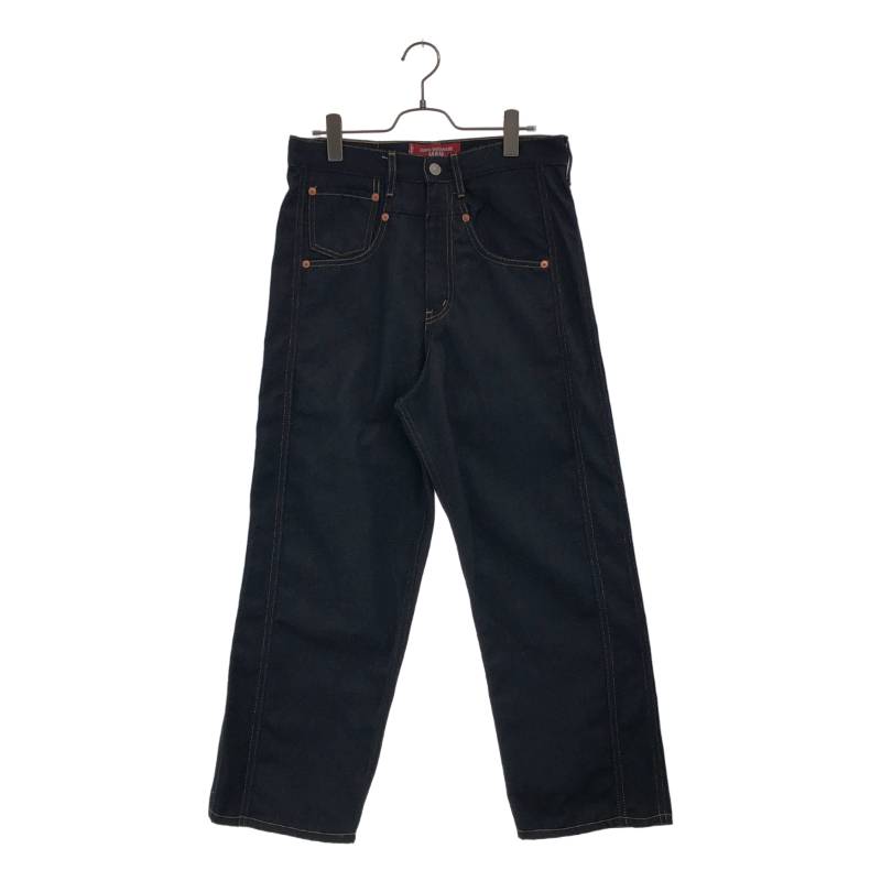  eye JUNYA WATANABE COMME des GARCONS MAN / アイジュンヤワタナベ マン | 2024SS | エステルデニム Levi's Wネーム デニムパンツ | XS | ブラック | メンズ