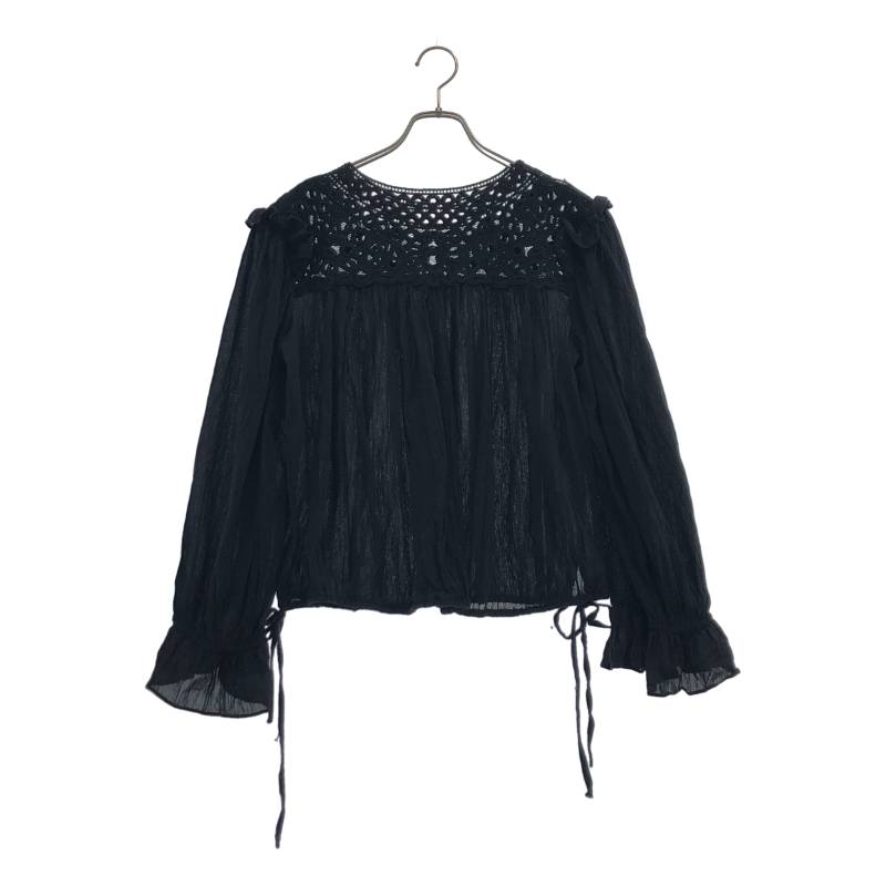 本日特価❗️【美品】イザベルマラン エトワール　レースブラウス　黒 楽天市場】イザベル マラン isabel marant レースの通販