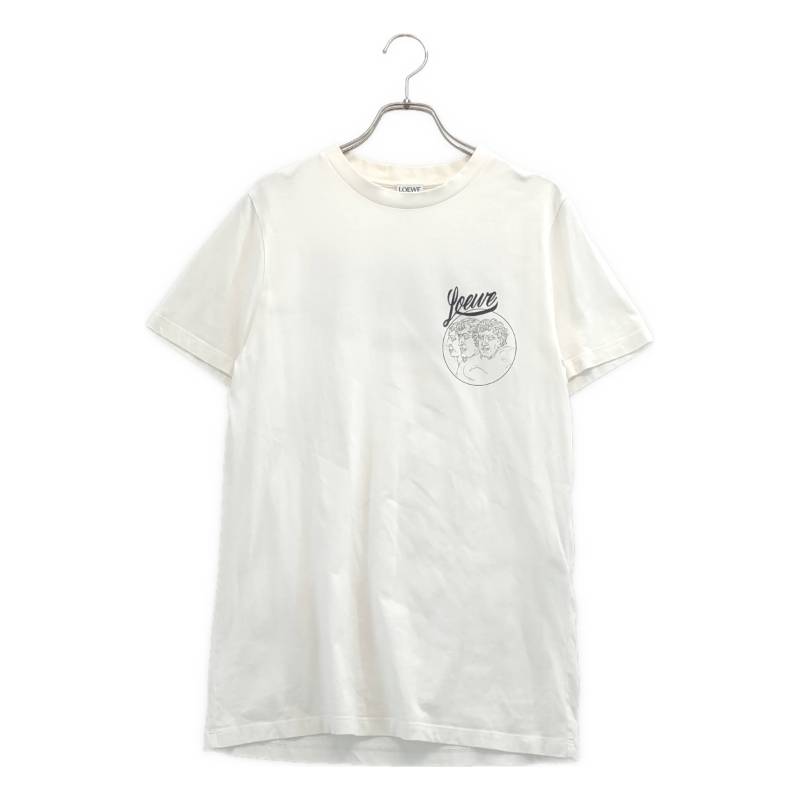 LOEWE / ロエベ | BIRD PRINT SHIRT プリント Tシャツ | XS | ホワイト | レディース