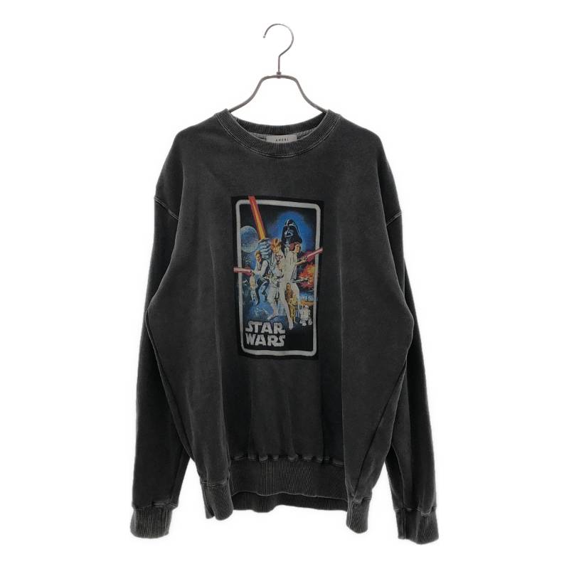 AMERI / アメリ | STARWARS BLACK SWEAT / スターウォーズ オーバースウェット | F | ブラック | レディース商品詳細情報ブランドAMERI / アメリ商品名STARWARS BLACK SWEAT / スターウォーズ オーバースウェット品番0224203211210カラーブラック表記サイズF平置き実寸(cm)肩幅: 55身幅: 62着丈: 70袖丈: 61採寸値の計測方法について状態状態評価について注意事項免責事項などをご案内しています。詳しくは こちら をご覧ください。KLD USED CLOTHING 楽天市場店で扱う商品について当店の取扱商品は全て中古品、新品であっても一度人の手に渡ったものとなります。 お客様に安心してご利用いただけるよう、下記のような対応を実施したうえでお届けしています。専用機械で毛玉の除去を実施しています。出品前、お届け前に細かなホコリを除去しています。必要に応じてメンテナンス・クリーニングを実施しています。※ 商品の風合いを大切にするため、上記対応を実施しない場合がございます。 ※ あくまでも中古品となります。着用に際する使用感がある場合がございます。詳細は商品説明欄をご参照いただき、ご不明点はお気軽にご質問ください。発送等について商品は当店提携倉庫にて365日24時間、温度湿度を管理し、保管しています。 提携倉庫にて検品・包装の上お客様の元へお届けします。 発送は入金確認後、土、日、祝を除く3営業日以内におこないます。日にち指定はご入金日から5日目以降7日以内に限りお受けいたします。 できるだけ早くお届けできるよう、最善を尽くしますが発送にお時間をいただく場合がございます。商品は提携倉庫にて保管しているため、質問の回答にお時間をいただく場合がございます。 領収書の発行は承っておりません。楽天市場の購入履歴から領収書発行機能をご利用ください。出品物、付属品は特筆のない限り画像掲載のものが全てです（ハンガー等の撮影小物は除く）。 パンツの裾上げ、袖や着丈の詰めの有無については、判断が難しい場合がございます。実寸地をご参照いただき、ご不明点はお気軽にご質問ください。 色の記載には主観が介入します。 また、何色と明確にお答えするのが難しい事もございますので、写真よりご判断ください。買取サービスのご案内買取店に洋服を持ち込み、長く待ったにも関わらず査定金額が安い、価値を評価してくれていない... そのように残念な思いをされたことはありませんか？当店では一点一点、コメントを付して査定をさせて頂いています。 お値段の付いたもの、残念ながらご希望に添えなかったものもあるかもしれませんが、すべて理由を添えて査定結果を提示しています。また、当店はネット販売に特化、少人数で運営しているため、他社様より利益率を低く設定することで、高価買取を実現しています。 お買取りは全国どこからでも、宅配にて承っています。もちろん、ご満足いただけない場合には送料無料にて返送いたします。 詳細は お買取りのご案内をご覧ください。 ぜひ一度当店のお買取をお試しください。