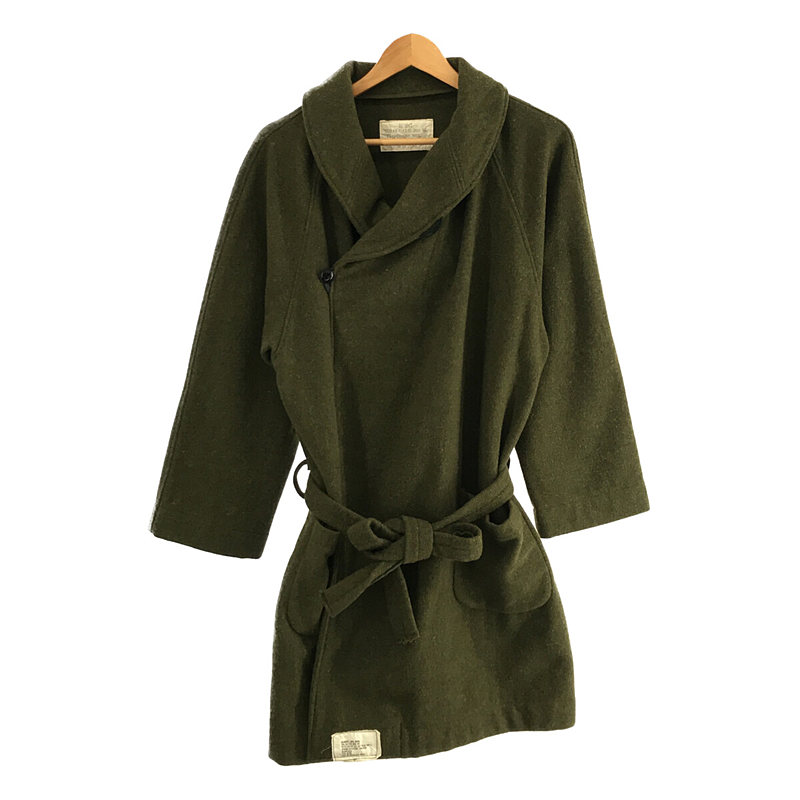 VINTAGE / Be[W Ò | REIGHT RAGLAN COAT uPbg E[ obN XeV vg O R[g | ML | OLIVE GREEN | Y