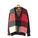 yViz MAISON KITSUNE / ]Lcl | 2022AW | E[ I[o[TCY [ `FbN [Q[W VlbN J[fBK jZbNX | S | BLACK RED CHECK | fB[X