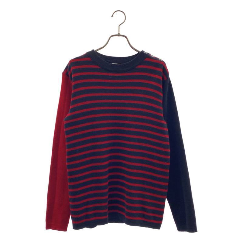 S.N.S. HERNING ウールニットカーディガン 美品 ユニセックス デンマーク製 S.N.S. HERNING ウールニット カーディガン 黒 S