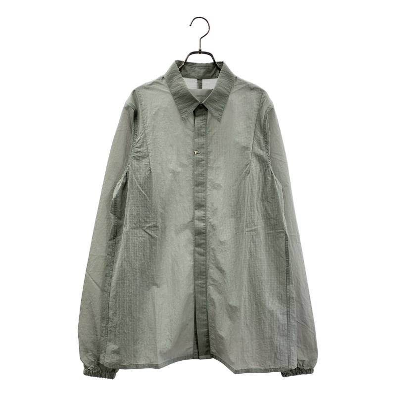 Rakuten - 【新品】 prasthana / プラスターナ | monofil ripstop cover hand shirt モノフィル リップストップ カバーハンド シャツ | 1（M） | ライトグレー | メンズ
