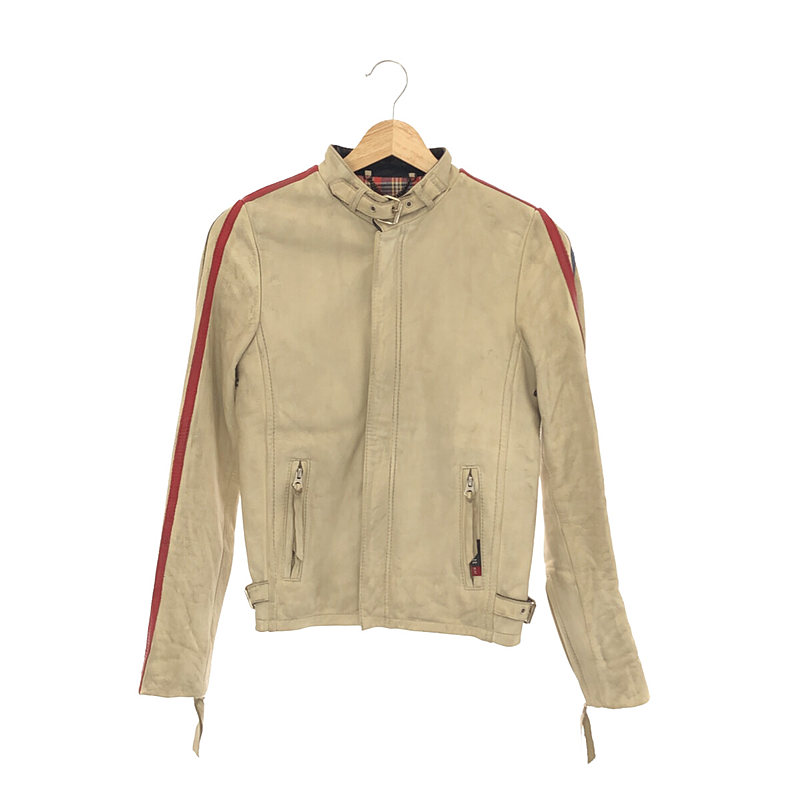 希少 鮮やかな赤丁度良いMサイズ Schott ショット クラシックレーサー