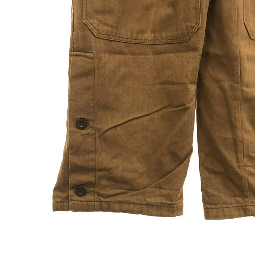 VINTAGE / ヴィンテージ古着 | Czech Army チェコ軍 ヘリンボーン オーバーオール | ブラウン | メンズ