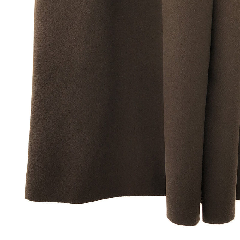 UNITED ARROWS / ユナイテッドアローズ | P/PU タック ワイド オールインワン | 36 | モカ | レディース