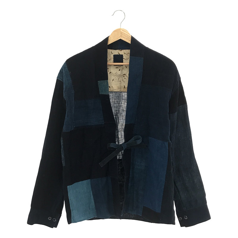 【美品】 visvim / ビズビム Lhamo Shirt I.C.T Kofu / ラモシャツ インディゴ パッチワーク 羽織 ジャケット 2 Indigo メンズ