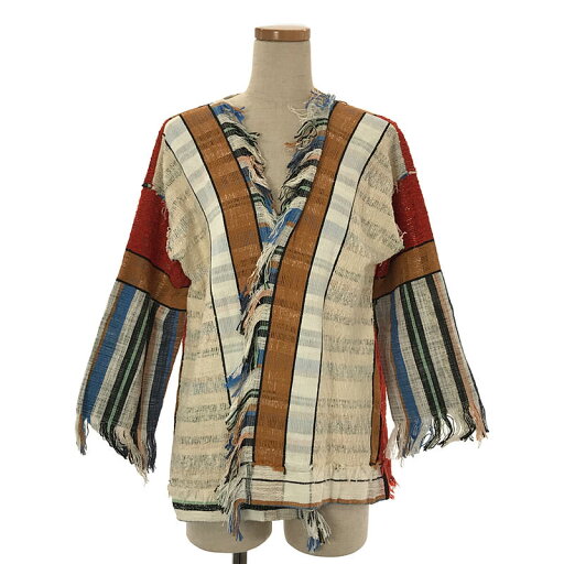 【美品】 forte_forte / フォルテフォルテ | Ron Herman取扱い フリンジジャケット | マルチカラー | レディース 【美品】 forte_forte / フォルテフォルテ | Ron Herman取扱い フリンジジャケット | マルチカラー | レディース