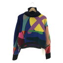 sacai / サカイ | × KAWS / カウズ Jacquard Knit Pullover / ドローストリング ジャガード ニット プルオーバー | 1 | マルチカラー | レディース