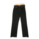 JOHN LAWRENCE SULLIVAN / W[XTo | Denim Slited Pants fjpc | S | ubN | fB[X