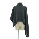 CLANE / Nl | CENTER SLIT KNIT PONCHO jbg|` | F | O[ | fB[X