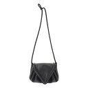 BOTTEGA VENETA / ボッテガヴェネタ | BEAK / ビーク レザー クロスボディ ショルダーバッグ | ダークブラウン | レディース
