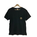 mastermind JAPAN / マスターマインドジャパン | ドクロ スカル ストレッチ クルーネック Tシャツ カットソー | L | ブラック | メンズ