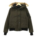 カナダグース ダウンジャケット レディース CANADA GOOSE / カナダグース | LABRADOR BOMBER ダウンジャケット | M | カーキ | レディース