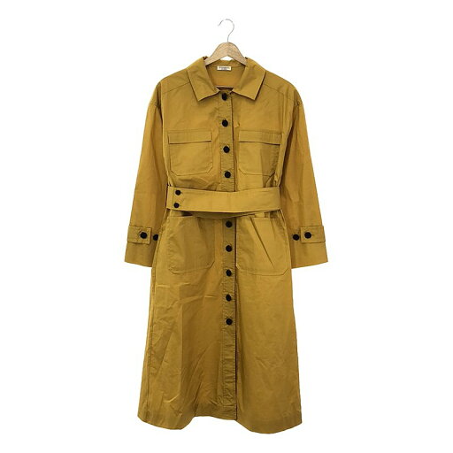 【美品】 VERMEIL par iena / ヴェルメイユパーイエナ | コットンシャツワンピース | F | イエロー | レディース 【美品】 VERMEIL par iena / ヴェルメイユパーイエナ | コットンシャツワンピース | F | イエロー | レディース