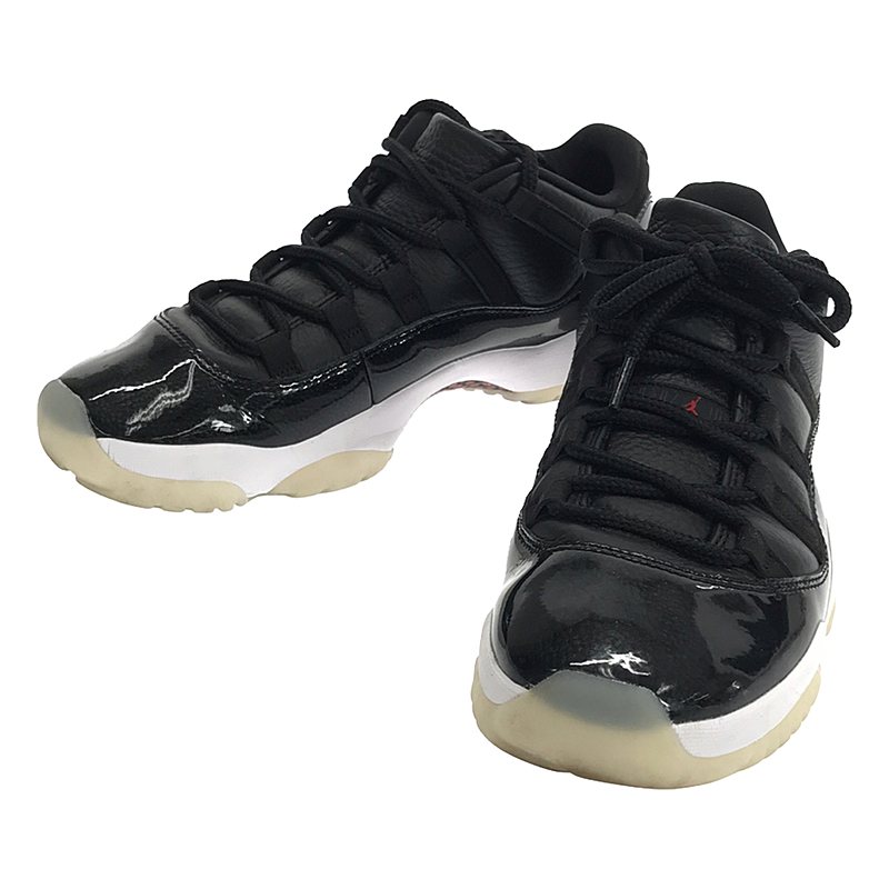 NIKE / ナイキ | AIR JORDAN 11 RETRO LOW エアジョーダン 11 レトロ ロー スニーカー | 27.5 | ブラック | メンズ