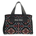 yiz miu miu / ~E~E | CANAPA RICAMO 2way V_[obO | }`J[ | fB[X