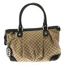 GUCCI / グッチ SUKEY スーキー トートバッグ ブラック/ベージュ レディース