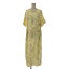 ڿʡ WRYHT / 饤 | 2023SS | SLIT NECK PAJAMA DRESS ץ åȥͥå ѥޥɥ쥹 ԡ | 1 | CITRINE MARINE | ǥ