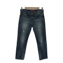 RED CARD / レッドカード | Anniversary 20th Crop ダメージ加工 クロップド デニムパンツ | 23 | インディゴ | レディ...