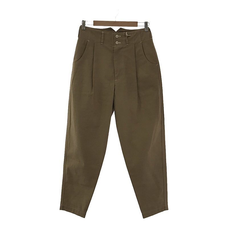 yViz NICHOLAS DALEY / jRXfC[ | 2022SS | PLEATED TROUSERS Rbg v[c gEU[ | 26 | KHAKI | Y