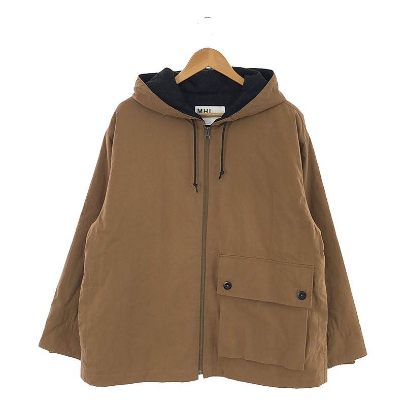 MHL. / GGC`G}[KbgnEG | 2022AW | PADDED COTTON NYLON BLOUSON ȓ RbgiC t[fbh u] | M | uE | Y