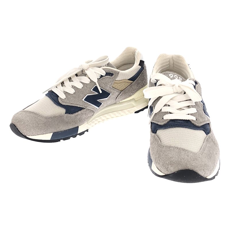 【美品】 New Balance / ニューバランス | U998TA USA製 スエード ローカットスニーカー | 26.5 | グレー | メンズ