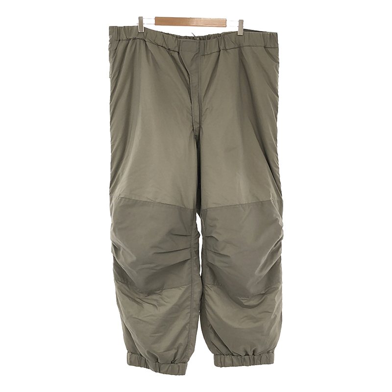 【美品】 WILD THINGS / ワイルドシングス WT TACTICAL U.S. ARMY アメリカ軍 ECWCS GEN3 LEVEL7 PRIMALOFT PANTS エクワックス プリマロフト オーバーパンツ XL LONG グレー メンズ