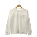 サカイ sacai / サカイ | Back Print L/S T-Shirt カットソー | 1 | ホワイト/ブラック | メンズ
