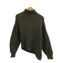 6(ROKU) / N | WOOL CASHMERE CABLE TURTLE NECK jbg | F | O[ | fB[X